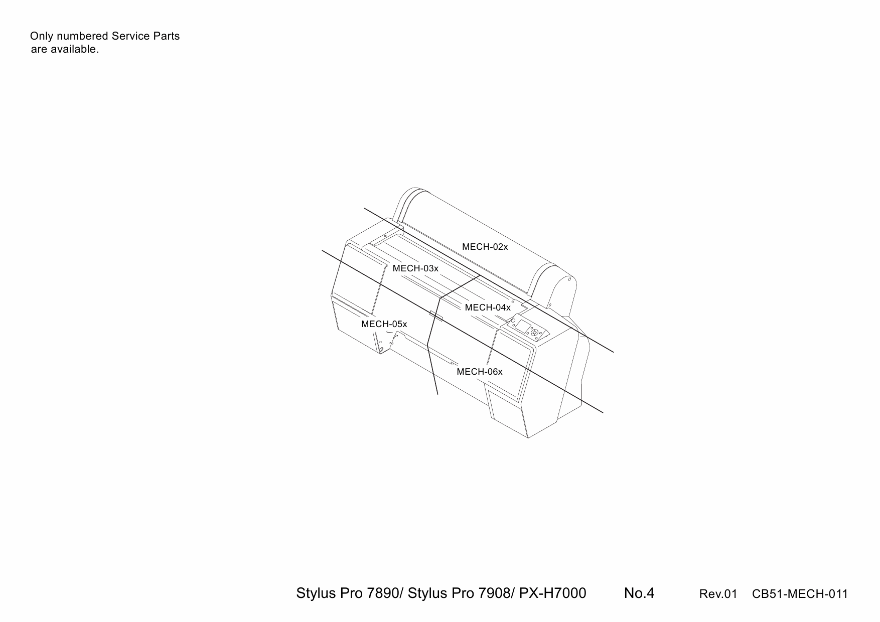 EPSON StylusPro 7890 7908 Parts Manual-5